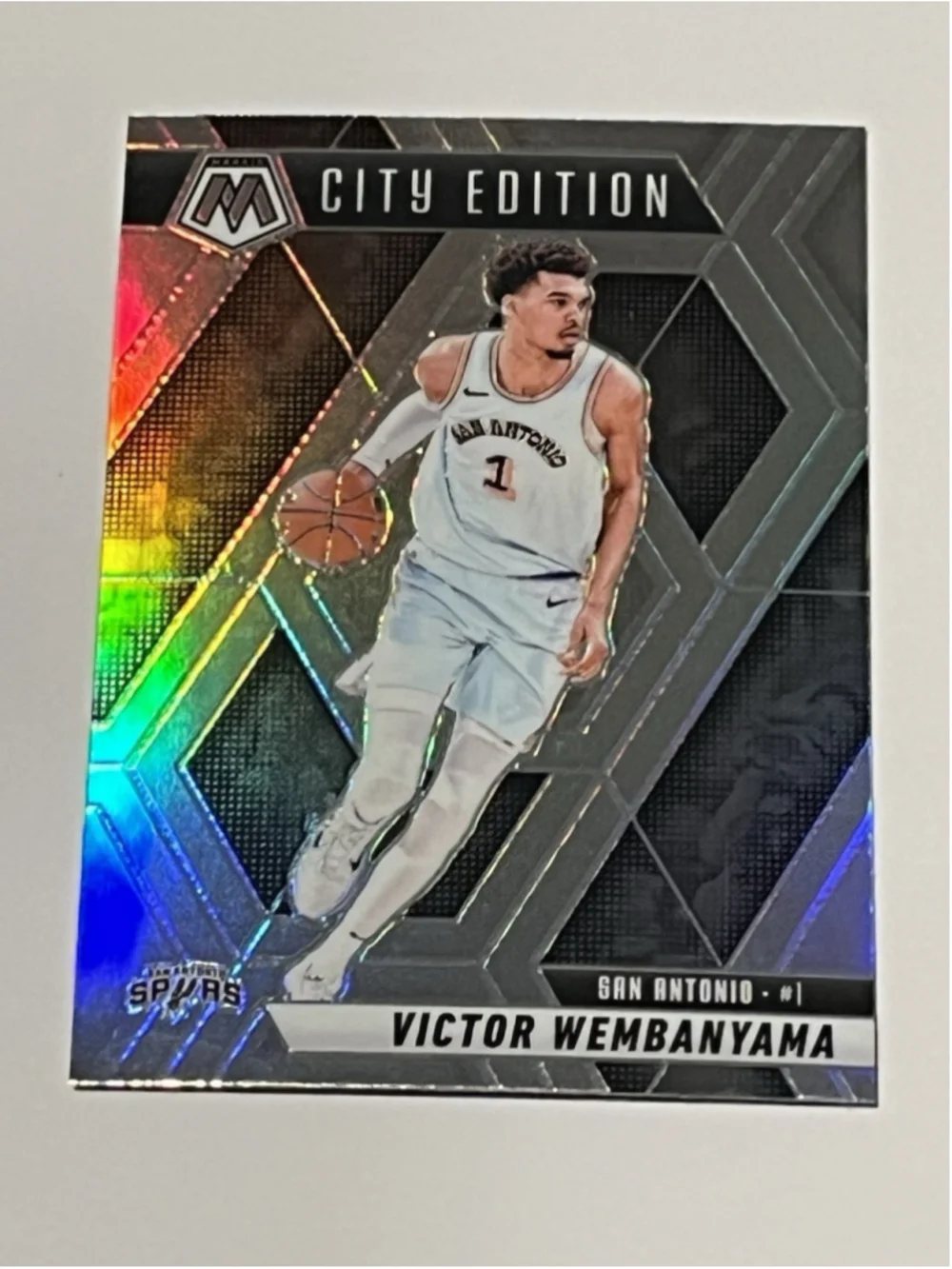Victor Wembanyama Panini 2024-25 Mosaic City Edition Insert Spurs #288